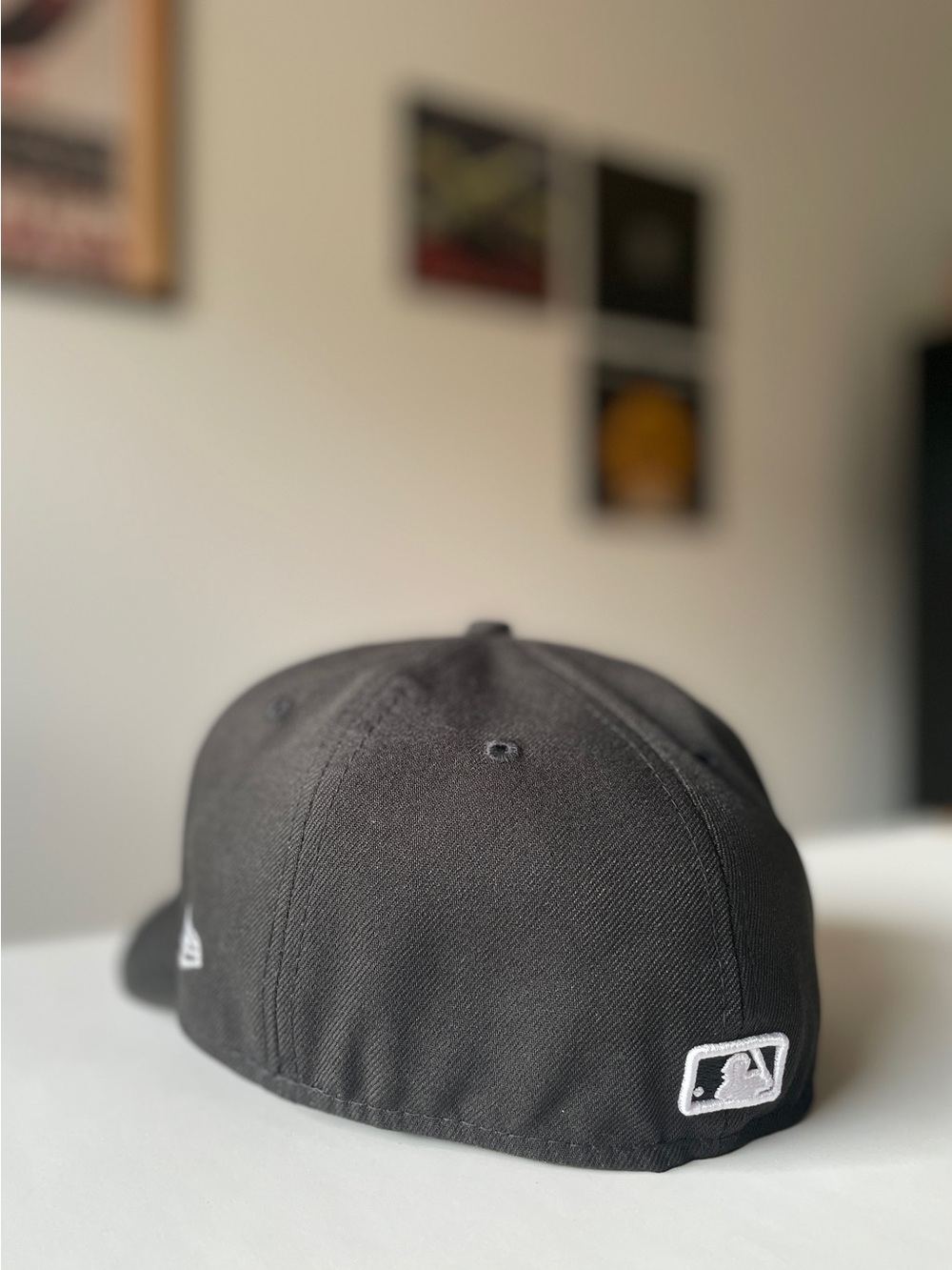 Sold Out Black/White Toronto Blue Jays 1993 World Series Patch 59FIFY Fitted Cap - Picture 5 of 6